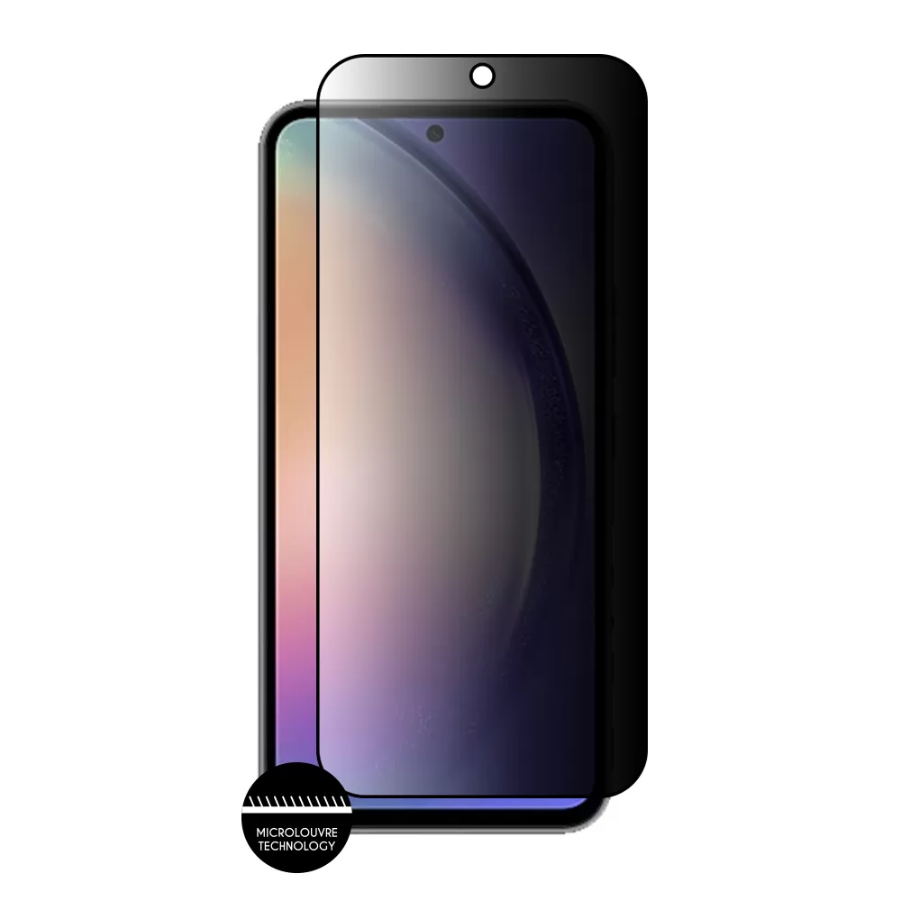 IDOL 1991 PRIVACY ANTISPY TEMPERED GLASS SAMSUNG A54 5G A546 6.4in 9H 0.25mm SEMI CURVED FULL GLUE BLACK - Image 7