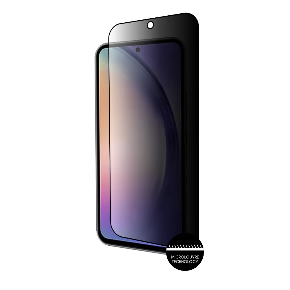 IDOL 1991 PRIVACY ANTISPY TEMPERED GLASS SAMSUNG A54 5G A546 6.4in 9H 0.25mm SEMI CURVED FULL GLUE BLACK - Image 6