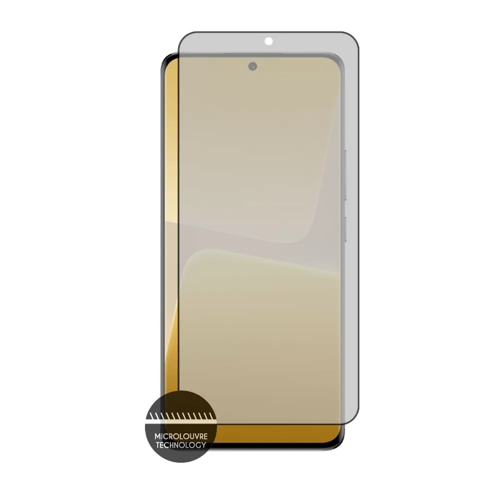IDOL 1991 PRIVACY ANTISPY TEMPERED GLASS XIAOMI 13 PRO 5G 6.73in 9H 0.25mm 3D SEMI CURVED EDGE GLUE BLACK - Image 7