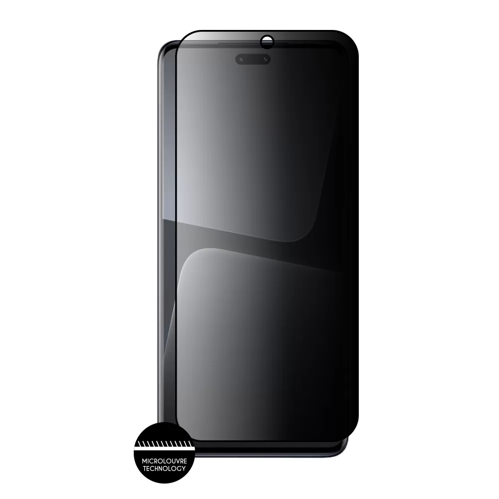 IDOL 1991 PRIVACY ANTISPY TEMPERED GLASS XIAOMI 13 5G 6.36in 9H 0.25mm SEMI CURVED FULL GLUE BLACK - Image 7