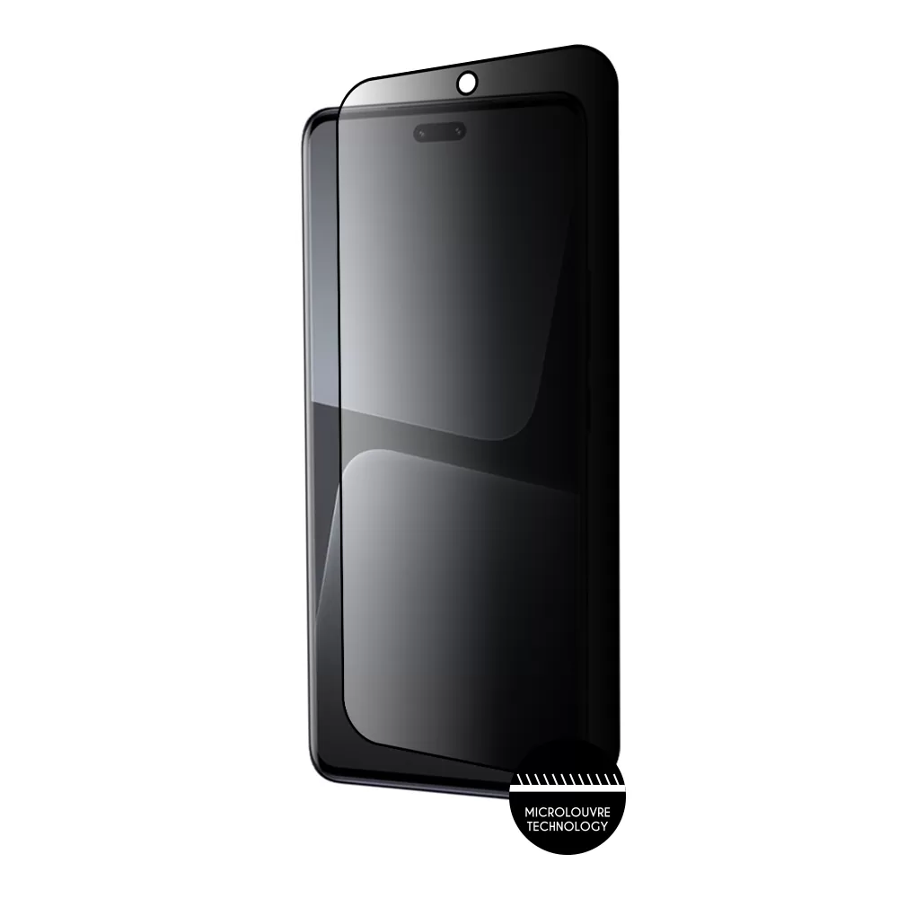 IDOL 1991 PRIVACY ANTISPY TEMPERED GLASS XIAOMI 13 LITE 5G 6.55in 9H 0.25mm SEMI CURVED FULL GLUE BLACK - Image 6