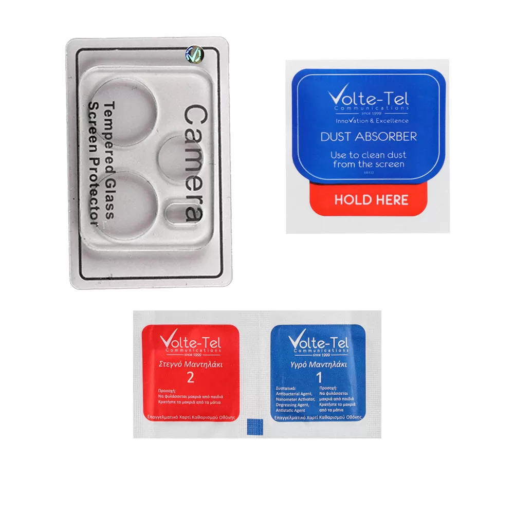 VOLTE-TEL CAMERA TEMPERED GLASS XIAOMI REDMI NOTE 12 4G/NOTE 12 5G 6.67in 9H 0.30mm - Image 5
