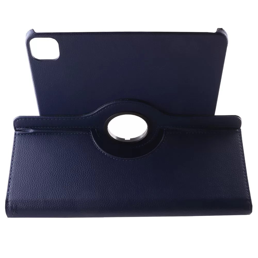VOLTE-TEL LEATHER BOOK ROTATING STAND ΘΗΚΗ IPAD PRO 2022/IPAD PRO 2021/IPAD PRO 2020 12.9in BLUE - Image 2