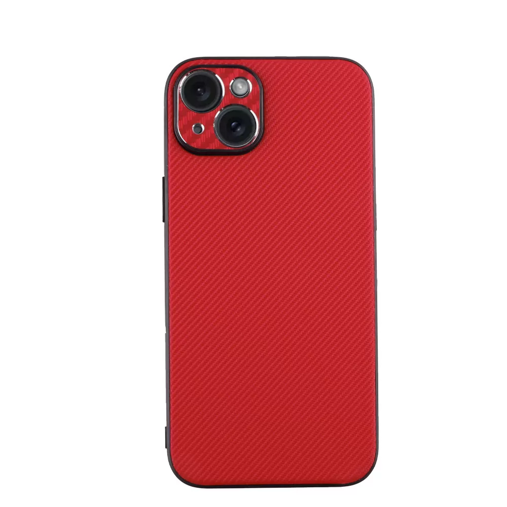 VOLTE-TEL CARBON LIFT ΘΗΚΗ IPHONE 15 6.1in  FULL CAMERA PROTECTION RED - Image 6