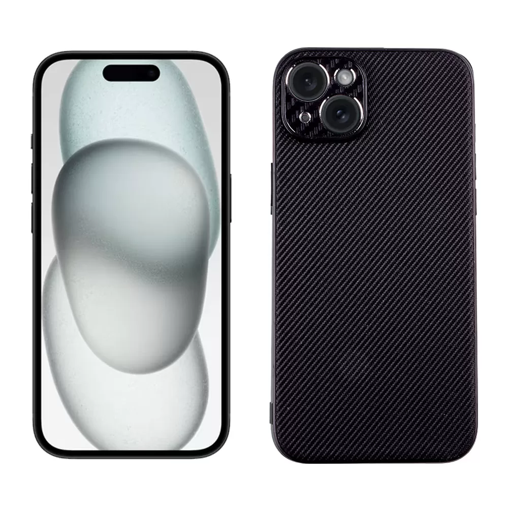VOLTE-TEL CARBON LIFT ΘΗΚΗ IPHONE 15 PLUS 6.7in  FULL CAMERA PROTECTION BLACK - Image 5