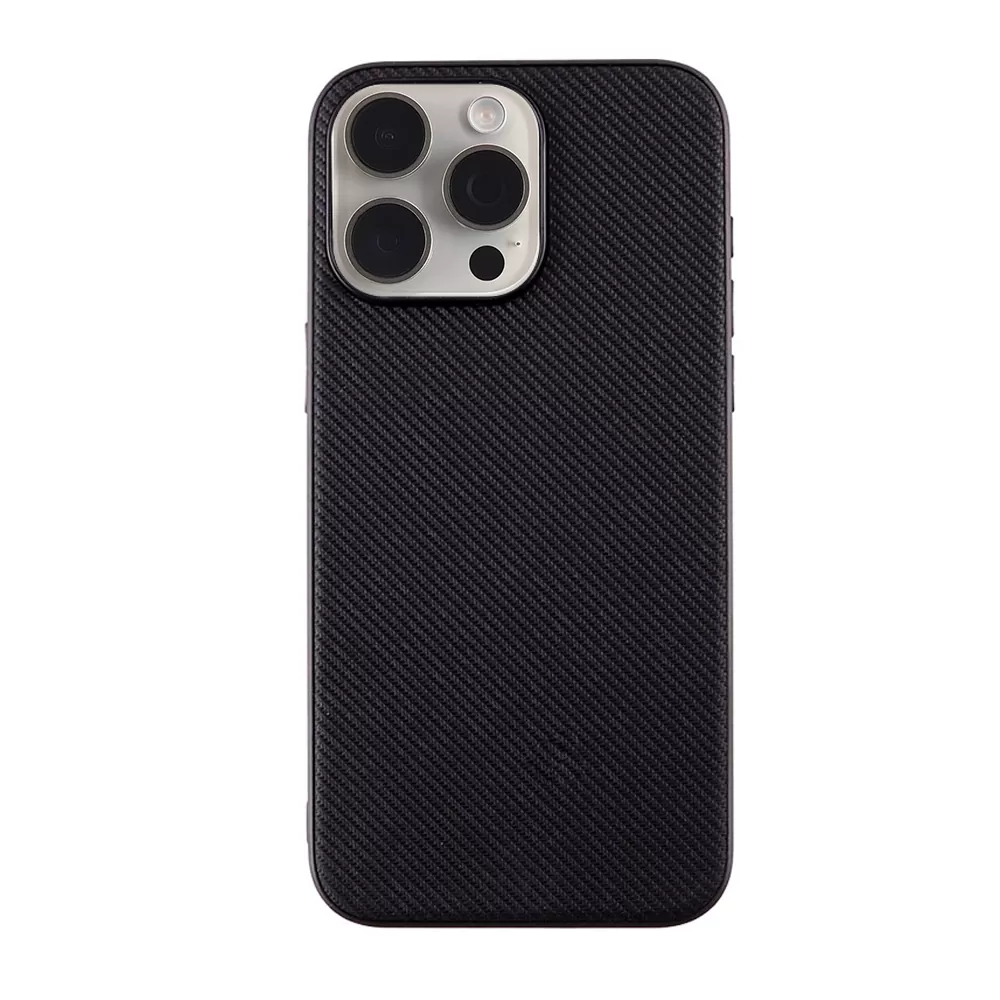 VOLTE-TEL CARBON LIFT ΘΗΚΗ IPHONE 15 PRO MAX 6.7in  CAMERA GUARD PROTECTION BLACK - Image 6