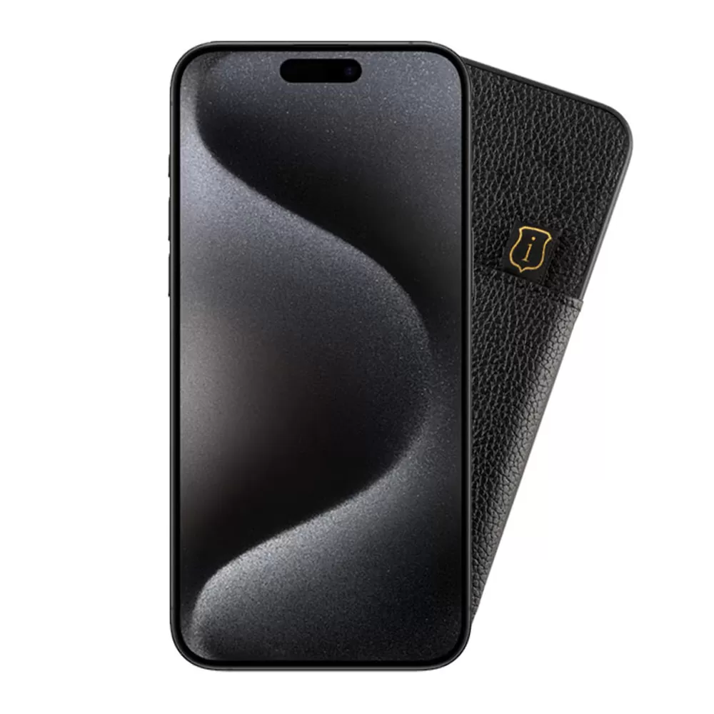 IDOL 1991 ANTI-RFID LEATHER SMART WALLET ΘΗΚΗ IPHONE 15 6.1in CAMERA GUARD BLACK - Image 5
