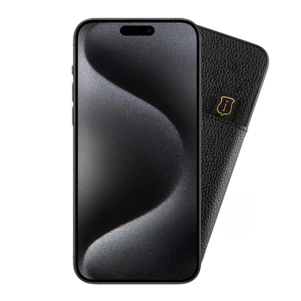 IDOL 1991 ANTI-RFID LEATHER SMART WALLET ΘΗΚΗ IPHONE 15 PRO MAX 6.7in CAMERA GUARD BLACK - Image 5