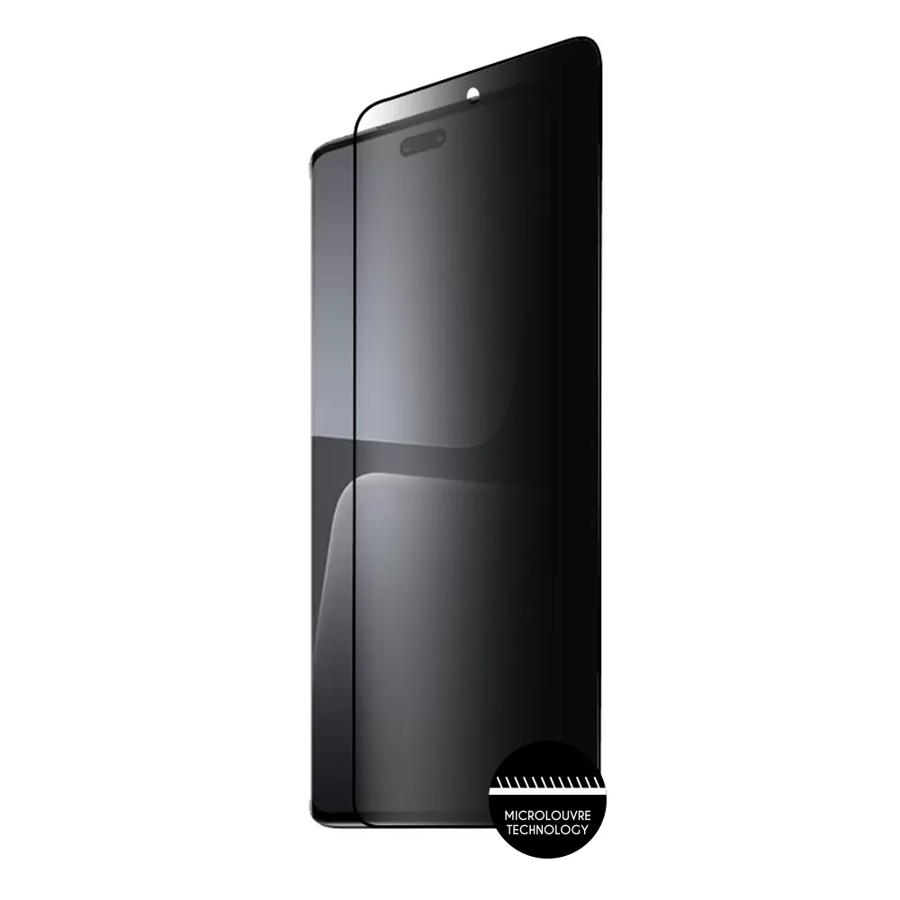IDOL 1991 PRIVACY ANTISPY TEMPERED GLASS XIAOMI 13 LITE 6.55in 9H 0.25mm 3D SEMI CURVED EDGE GLUE BLACK - Image 7