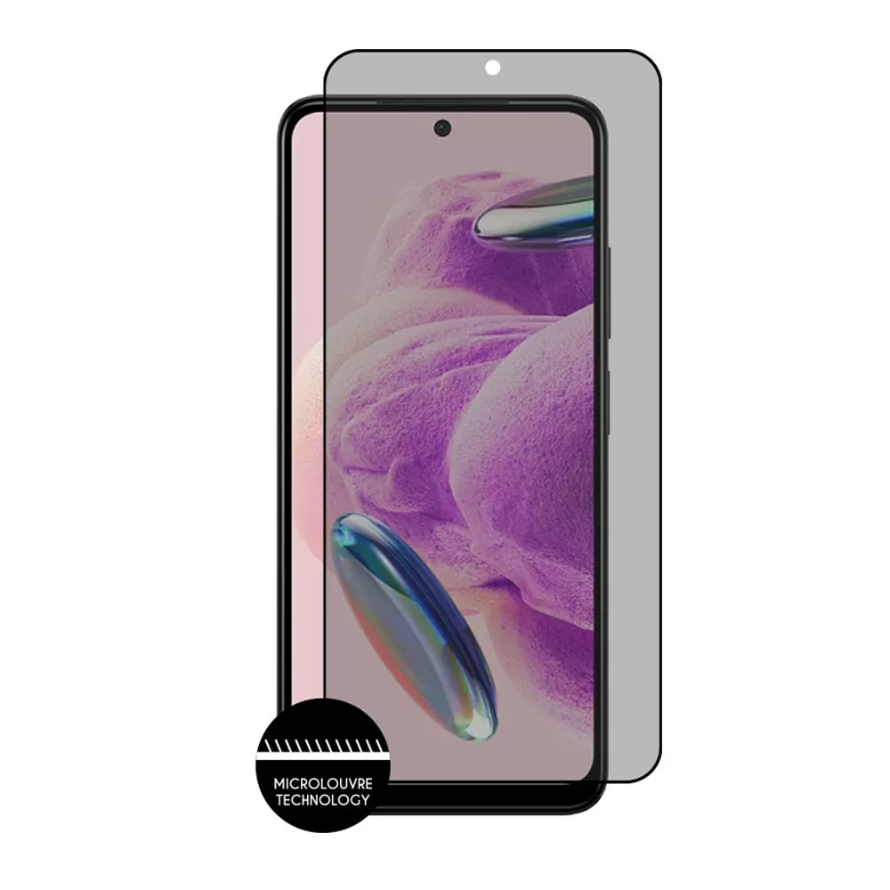 IDOL 1991 PRIVACY ANTISPY TEMPERED GLASS XIAOMI REDMI NOTE 12S 6.43in 9H 0.25mm SEMI CURVED FULL GLUE BLACK - Image 6