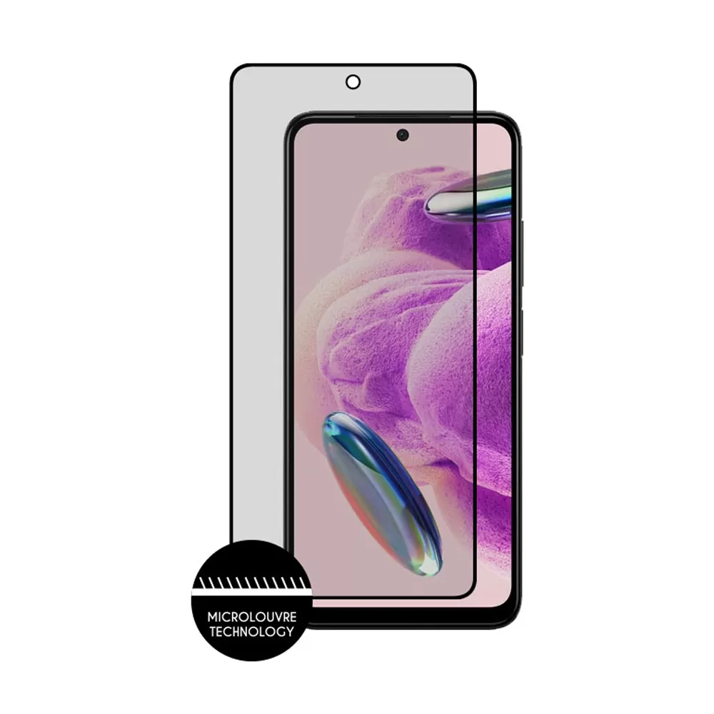IDOL 1991 PREMIUM PRIVACY ANTISPY TEMPERED GLASS XIAOMI REDMI NOTE 12S 6.43in 9H 0.25mm SEMI CURVED FULL GLUE BLACK - Image 6