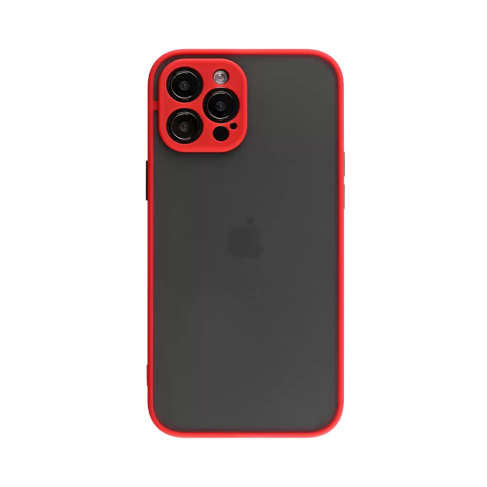 LIME HARDSHELL FUSION ΘΗΚΗ IPHONE 15 PLUS 6.7in  FULL CAMERA PROTECTION RED WITH BLACK KEYS - Image 6
