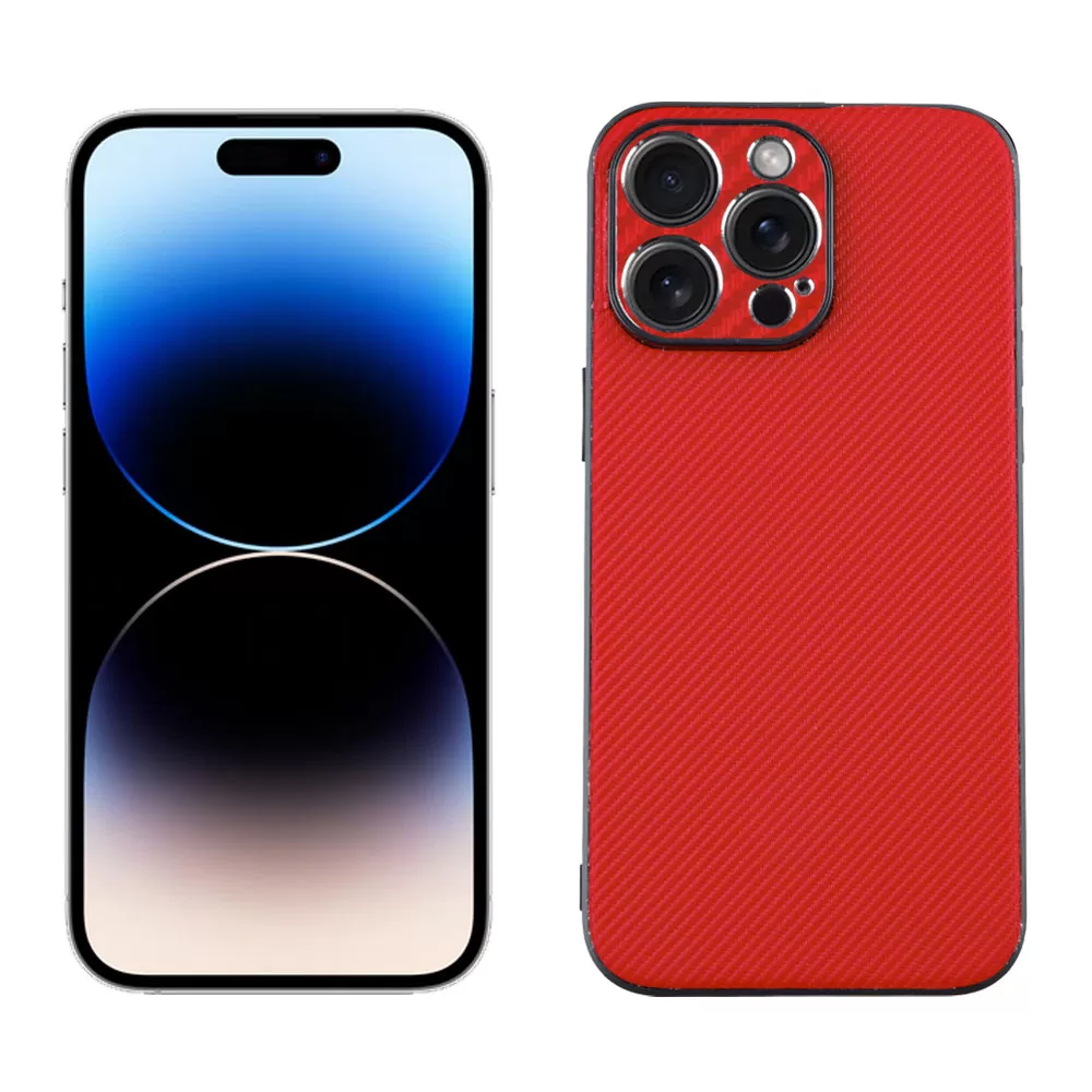 VOLTE-TEL CARBON LIFT ΘΗΚΗ IPHONE 14 PRO 6.1in  FULL CAMERA PROTECTION RED - Image 5