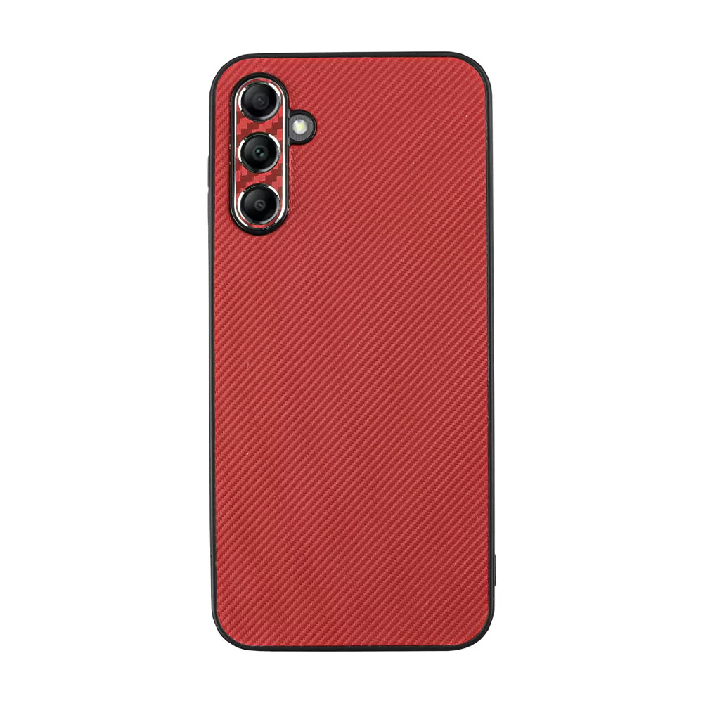 VOLTE-TEL CARBON LIFT ΘΗΚΗ SAMSUNG A14 4G A145/A14 5G A146 6.6in  FULL CAMERA PROTECTION RED - Image 6