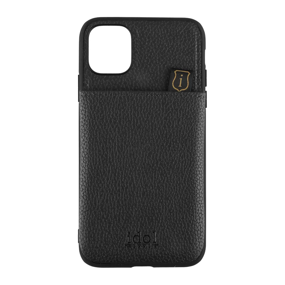 IDOL 1991 ANTI-RFID LEATHER SMART WALLET ΘΗΚΗ IPHONE 11 6.1in CAMERA GUARD BLACK - Image 7