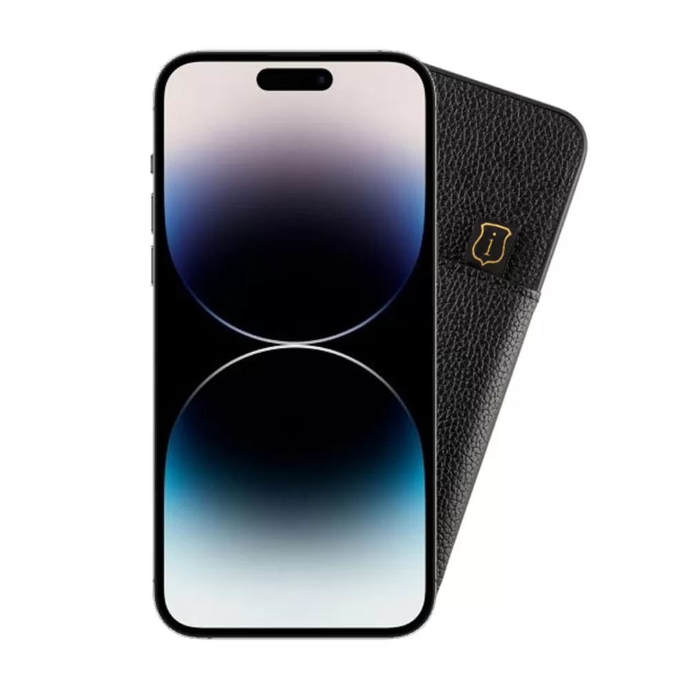 IDOL 1991 ΘΗΚΗ IPHONE 14 PRO MAX 6.7" ANTI-RFID LEATHER SMART WALLET CAMERA GUARD BLACK - Image 5