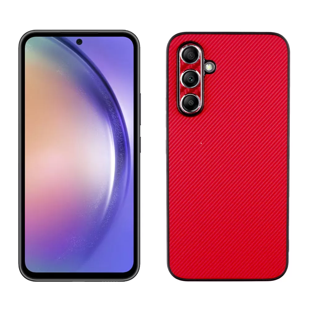 VOLTE-TEL CARBON LIFT ΘΗΚΗ SAMSUNG A54 5G A546 6.4in  FULL CAMERA PROTECTION RED - Image 5