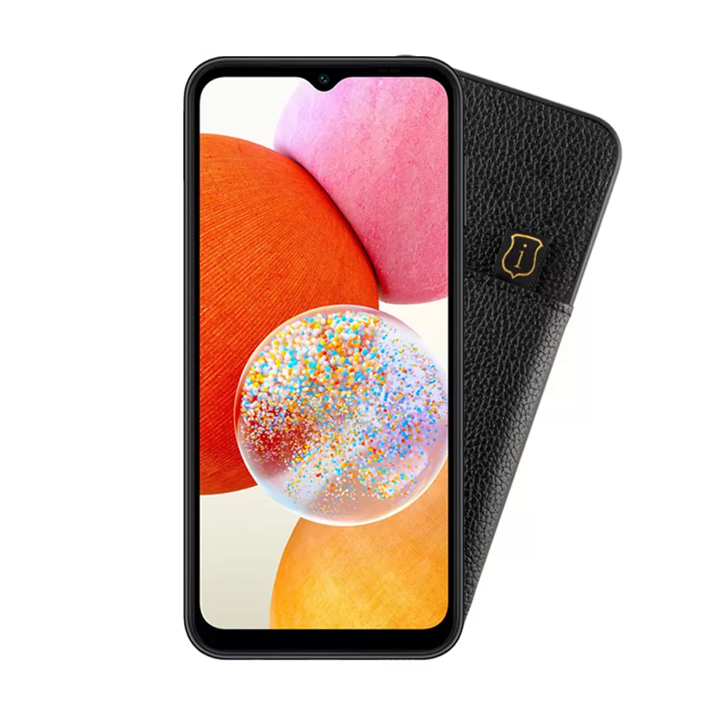 IDOL 1991 ANTI-RFID LEATHER SMART WALLET ΘΗΚΗ SAMSUNG A14 4G A145/A14 5G A146 6.6in CAMERA GUARD BLACK - Image 5