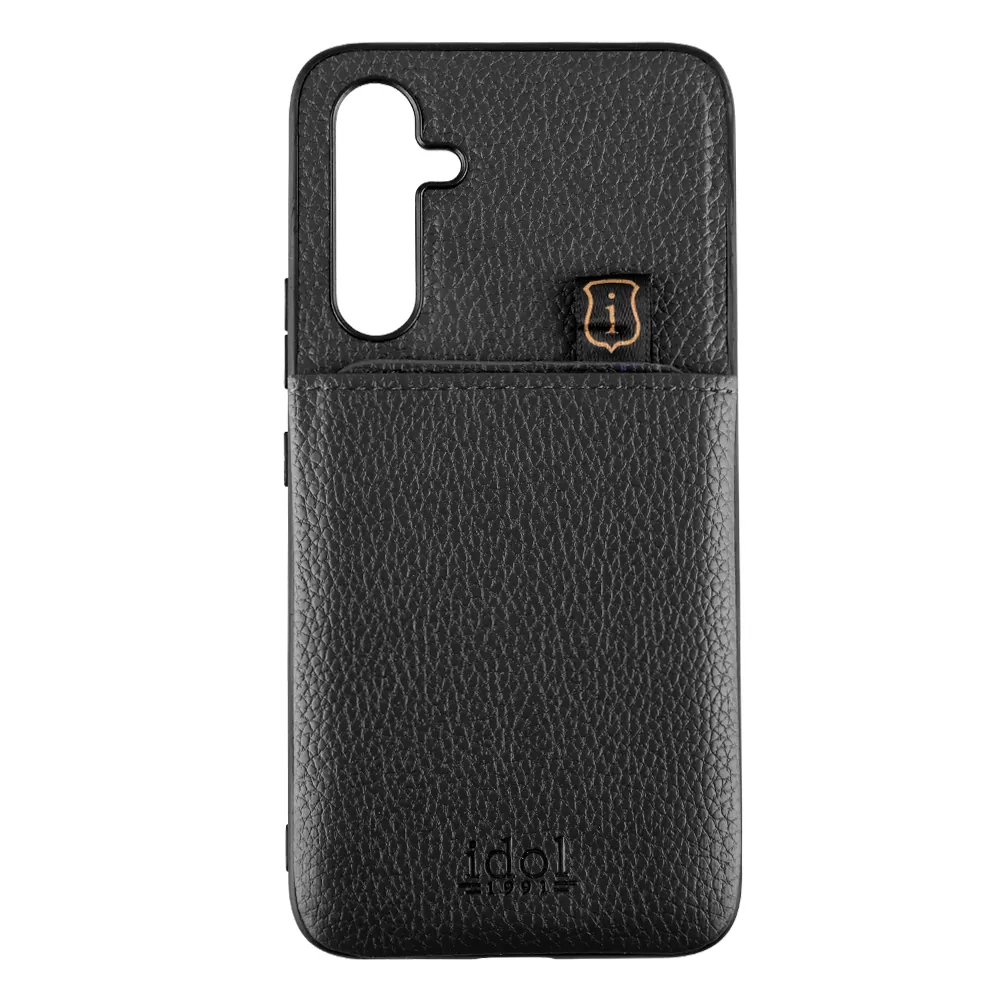 IDOL 1991 ANTI-RFID LEATHER SMART WALLET ΘΗΚΗ SAMSUNG A54 5G A546 6.4in CAMERA GUARD BLACK - Image 7