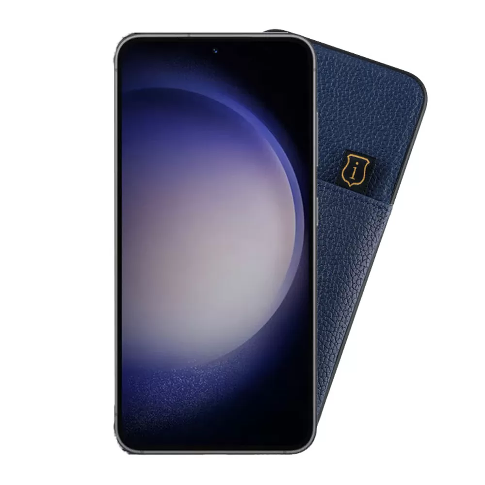 IDOL 1991 ANTI-RFID LEATHER SMART WALLET ΘΗΚΗ SAMSUNG S23 5G S911 6.1in CAMERA GUARD BLUE - Image 5