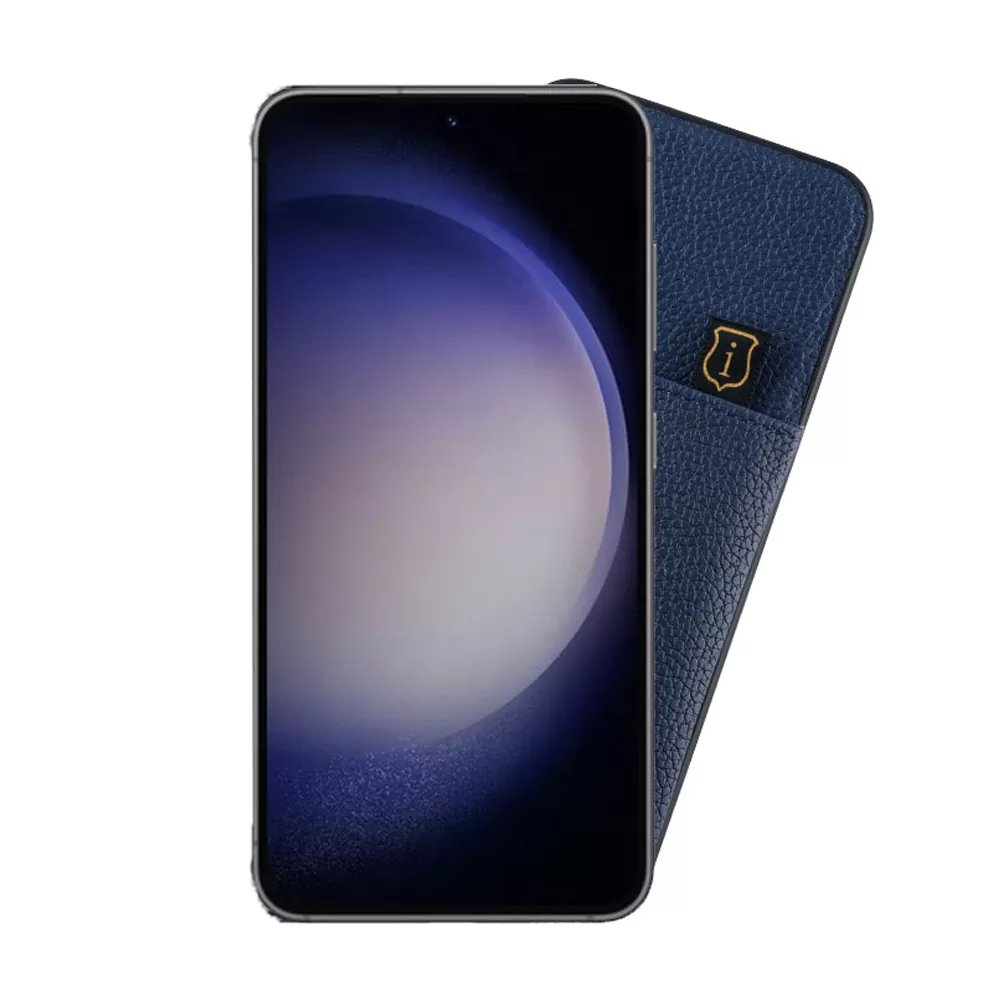 IDOL 1991 ANTI-RFID LEATHER SMART WALLET ΘΗΚΗ SAMSUNG S23 PLUS 5G S916 6.6in CAMERA GUARD BLUE - Image 5