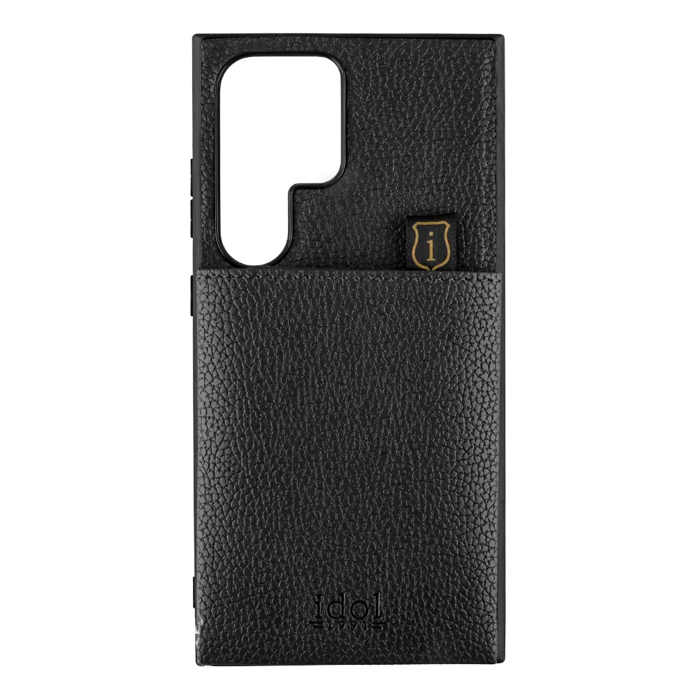 IDOL 1991 ANTI-RFID LEATHER SMART WALLET ΘΗΚΗ SAMSUNG S23 ULTRA 5G S918 6.8in CAMERA GUARD BLACK - Image 7