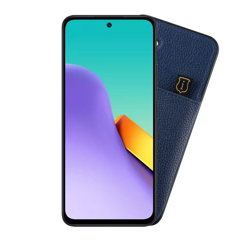 IDOL 1991 ANTI-RFID LEATHER SMART WALLET ΘΗΚΗ XIAOMI REDMI 12 4G/5G 6.79in FULL CAMERA PROTECTION BLUE - Image 5