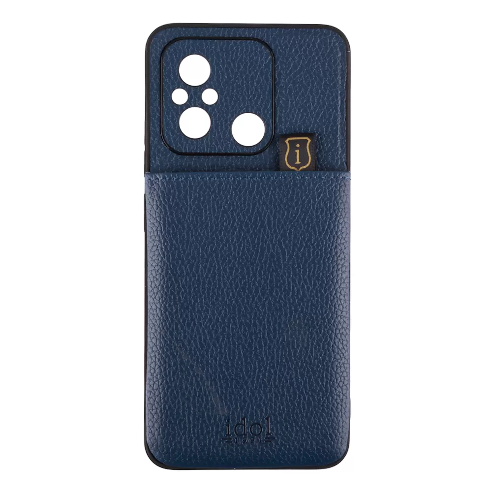 IDOL 1991 ANTI-RFID LEATHER SMART WALLET ΘΗΚΗ XIAOMI REDMI 12C 6.71in FULL CAMERA PROTECTION BLUE - Image 7