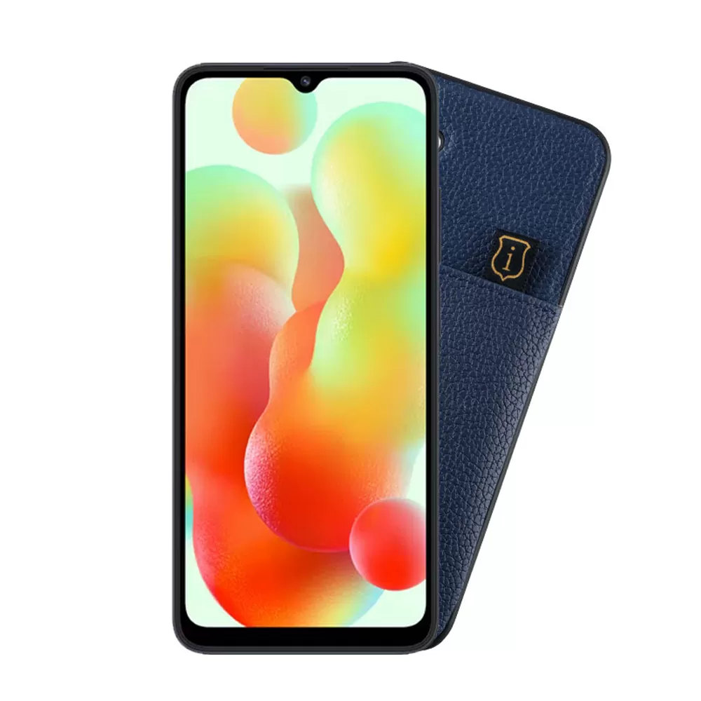 IDOL 1991 ANTI-RFID LEATHER SMART WALLET ΘΗΚΗ XIAOMI REDMI 12C 6.71in FULL CAMERA PROTECTION BLUE - Image 5