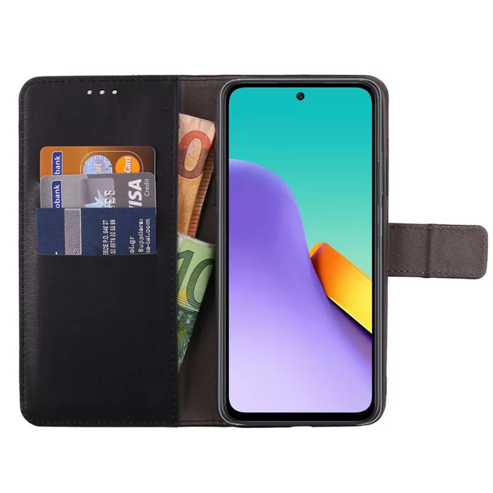 VOLTE-TEL ALLURE ΘΗΚΗ XIAOMI REDMI 12 4G/5G 6.79in  MAGNET BOOK STAND CLIP BLACK - Image 5
