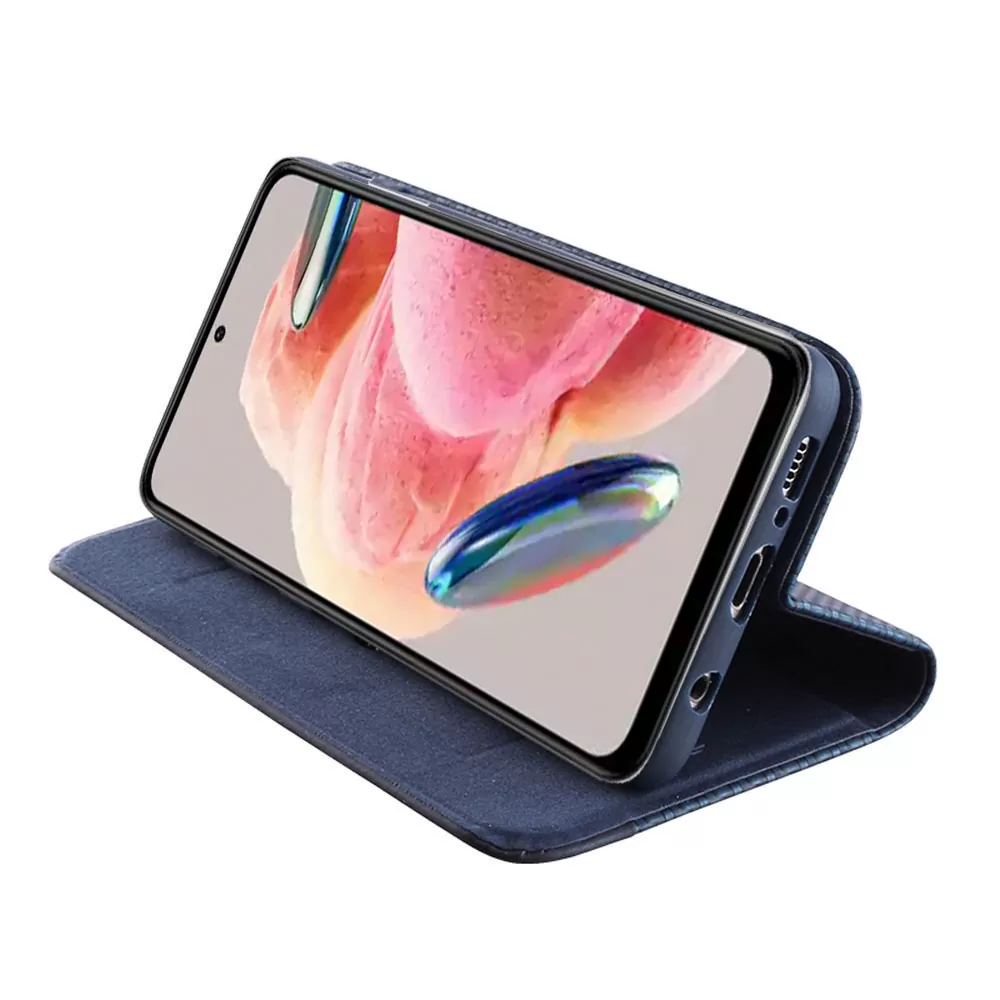 IDOL 1991 ELITE ΘΗΚΗ XIAOMI REDMI NOTE 12 4G 6.67in  ANTI-RFID BOOK STAND BLUE - Image 3