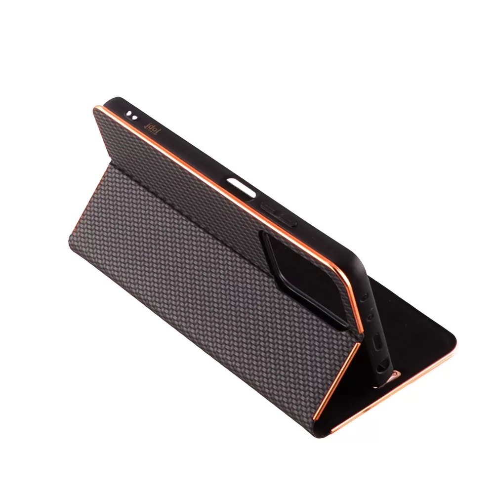 IDOL 1991 ELITE PRO ΘΗΚΗ XIAOMI REDMI NOTE 12 PRO 5G 6.67in  ANTI-RFID BOOK STAND BLACK - Image 3