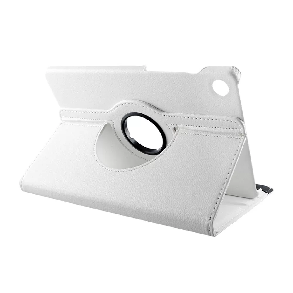 VOLTE- TEL LEATHER BOOK ROTATING STAND ΘΗΚΗ SAMSUNG X110 TAB A9/X115 TAB A9 LTE/X130 TAB A11/X135 TAB A11 LTE 8.7in WHITE - Image 3