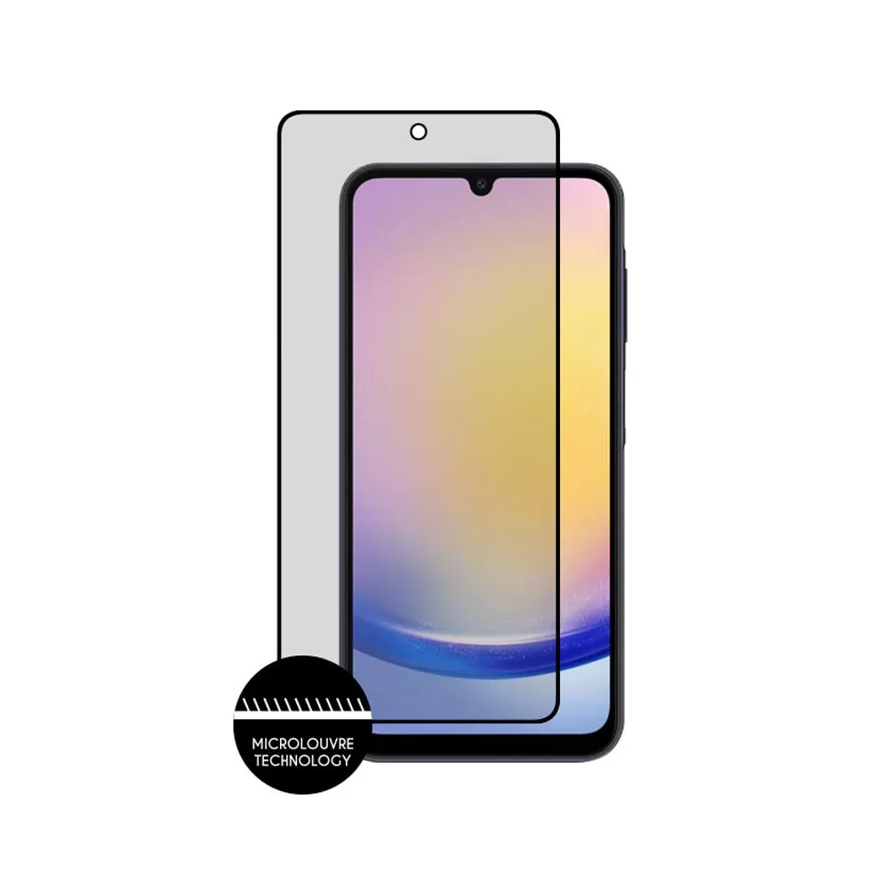 IDOL 1991 PREMIUM PRIVACY ANTISPY TEMPERED GLASS SAMSUNG A25 5G A256 6.5in 9H 0.25mm SEMI CURVED FULL GLUE BLACK - Image 7