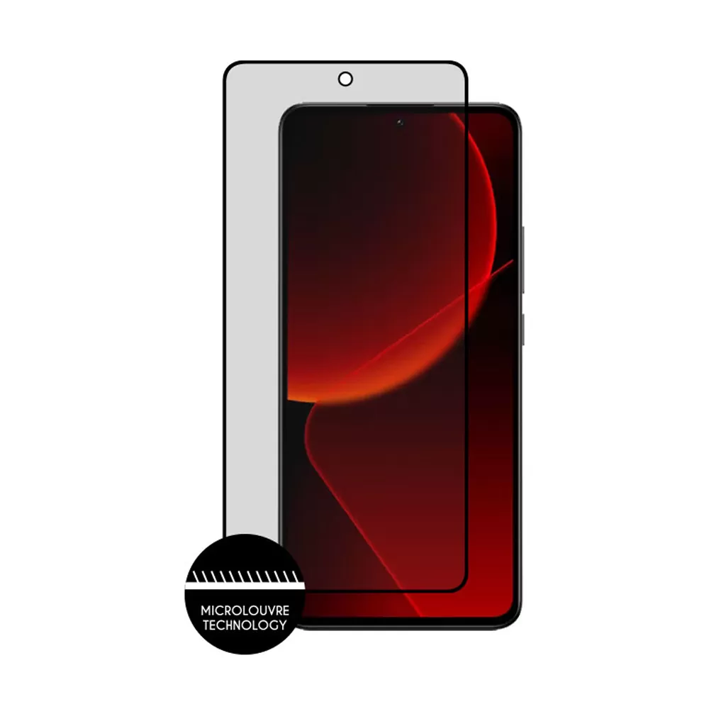 IDOL 1991 PREMIUM PRIVACY ANTISPY TEMPERED GLASS XIAOMI 13T 6.67in 9H 0.25mm SEMI CURVED FULL GLUE BLACK - Image 6