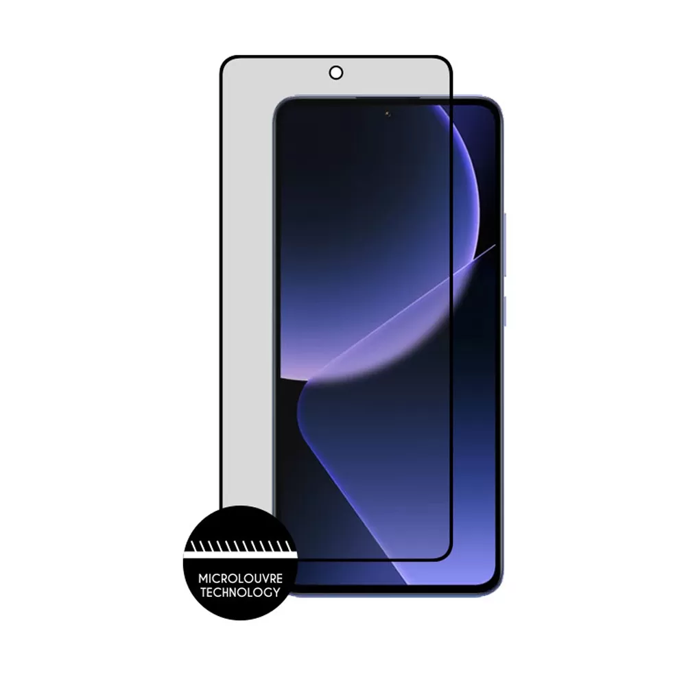 IDOL 1991 PREMIUM PRIVACY ANTISPY TEMPERED GLASS XIAOMI 13T PRO 6.67in 9H 0.25mm SEMI CURVED FULL GLUE BLACK - Image 6