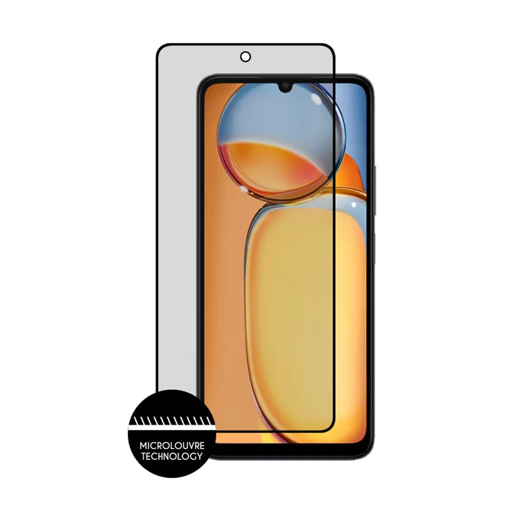 IDOL 1991 PREMIUM PRIVACY ANTISPY TEMPERED GLASS XIAOMI REDMI 13C 4G/5G 6.74in 9H 0.25mm SEMI CURVED FULL GLUE BLACK - Image 6