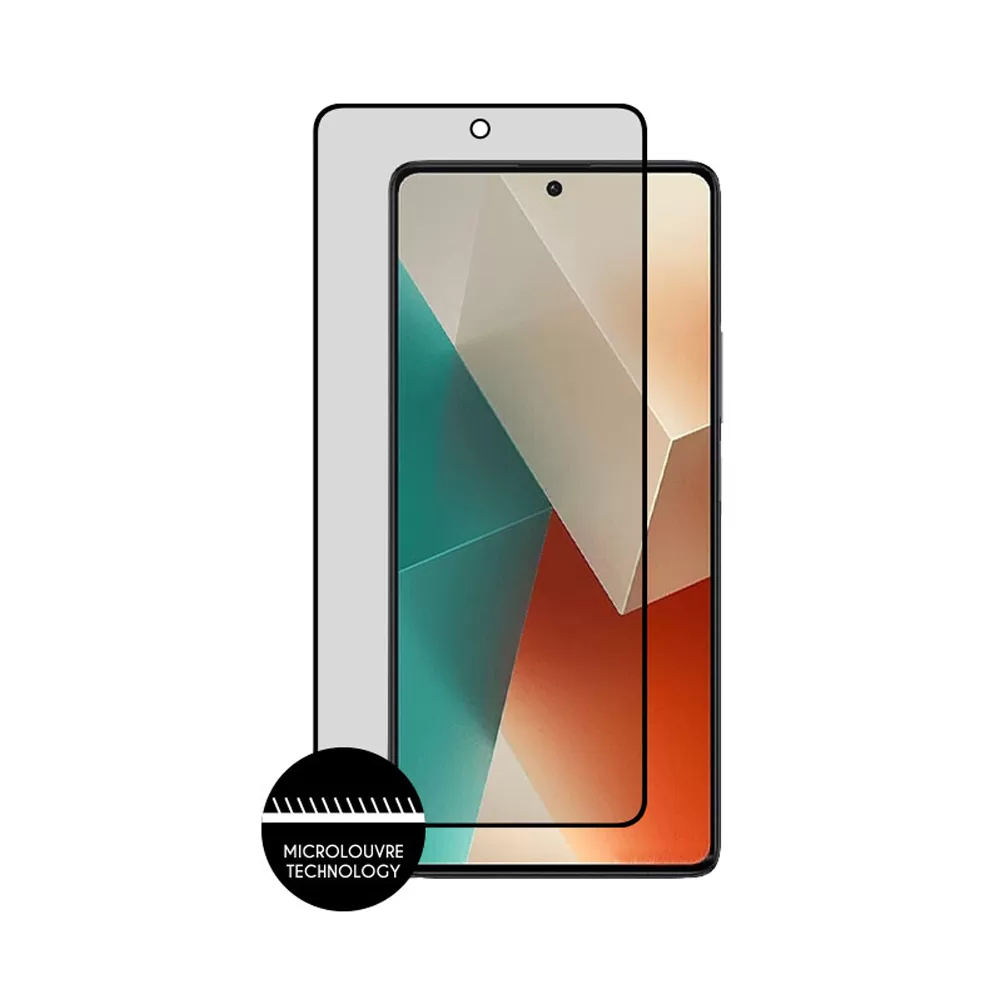 IDOL 1991 PREMIUM PRIVACY ANTISPY TEMPERED GLASS XIAOMI REDMI NOTE 13 4G 6.67in 9H 0.25mm SEMI CURVED FULL GLUE BLACK - Image 6