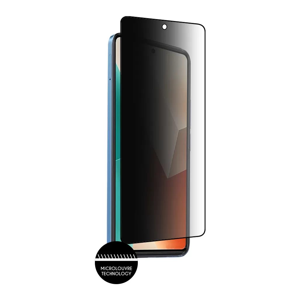 IDOL 1991 PREMIUM PRIVACY ANTISPY TEMPERED GLASS XIAOMI REDMI NOTE 14S/REDMI NOTE 13 5G 6.67in 9H 0.25mm SEMI CURVED FULL GLUE B - Image 7