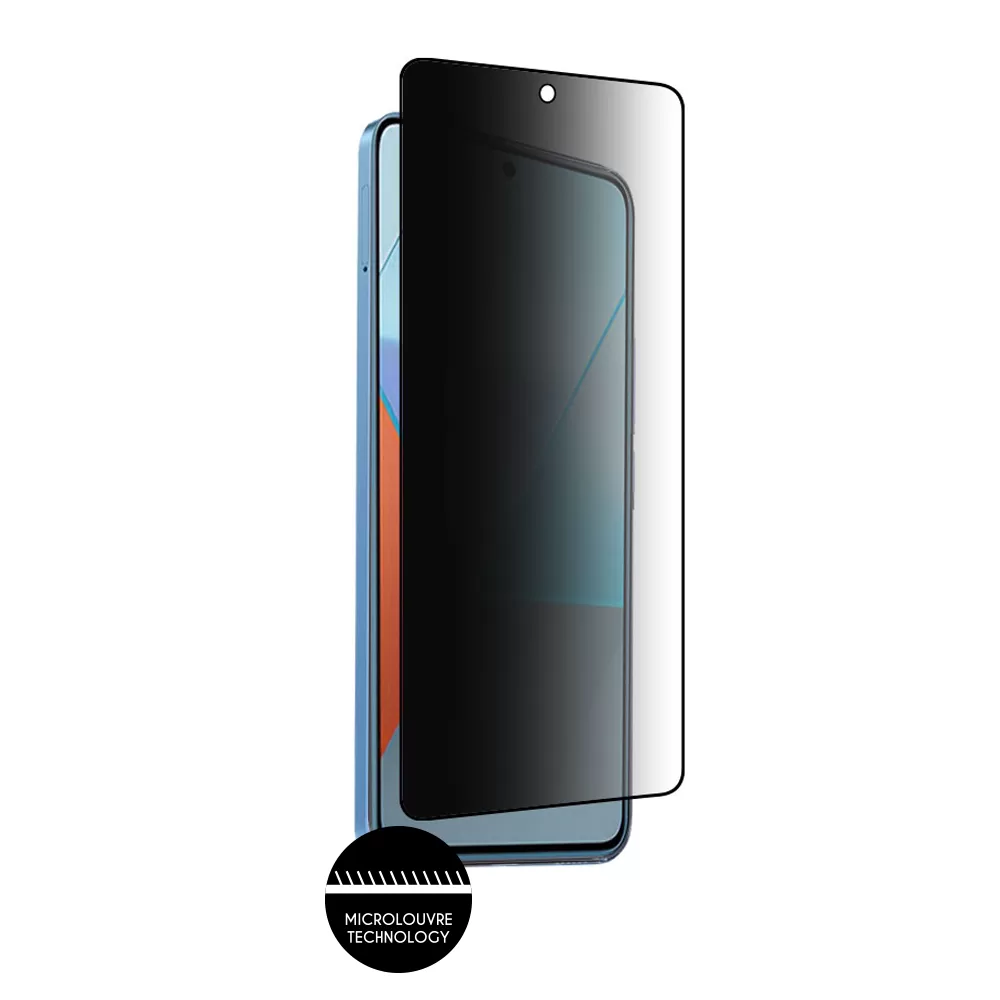 IDOL 1991 PREMIUM PRIVACY ANTISPY TEMPERED GLASS XIAOMI REDMI NOTE 13 PRO 4G 6.67in 9H 0.25mm SEMI CURVED FULL GLUE BLACK - Image 7