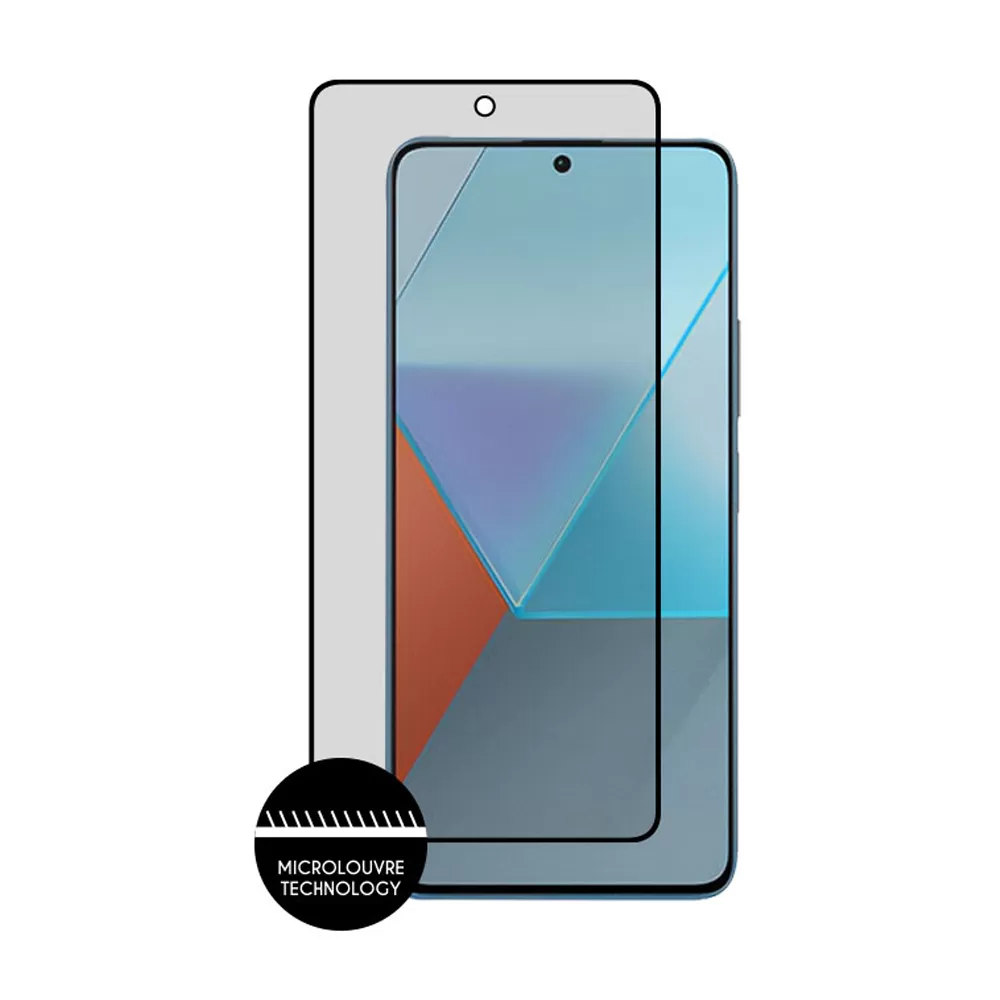 IDOL 1991 PREMIUM PRIVACY ANTISPY TEMPERED GLASS XIAOMI REDMI NOTE 13 PRO 4G 6.67in 9H 0.25mm SEMI CURVED FULL GLUE BLACK - Image 6