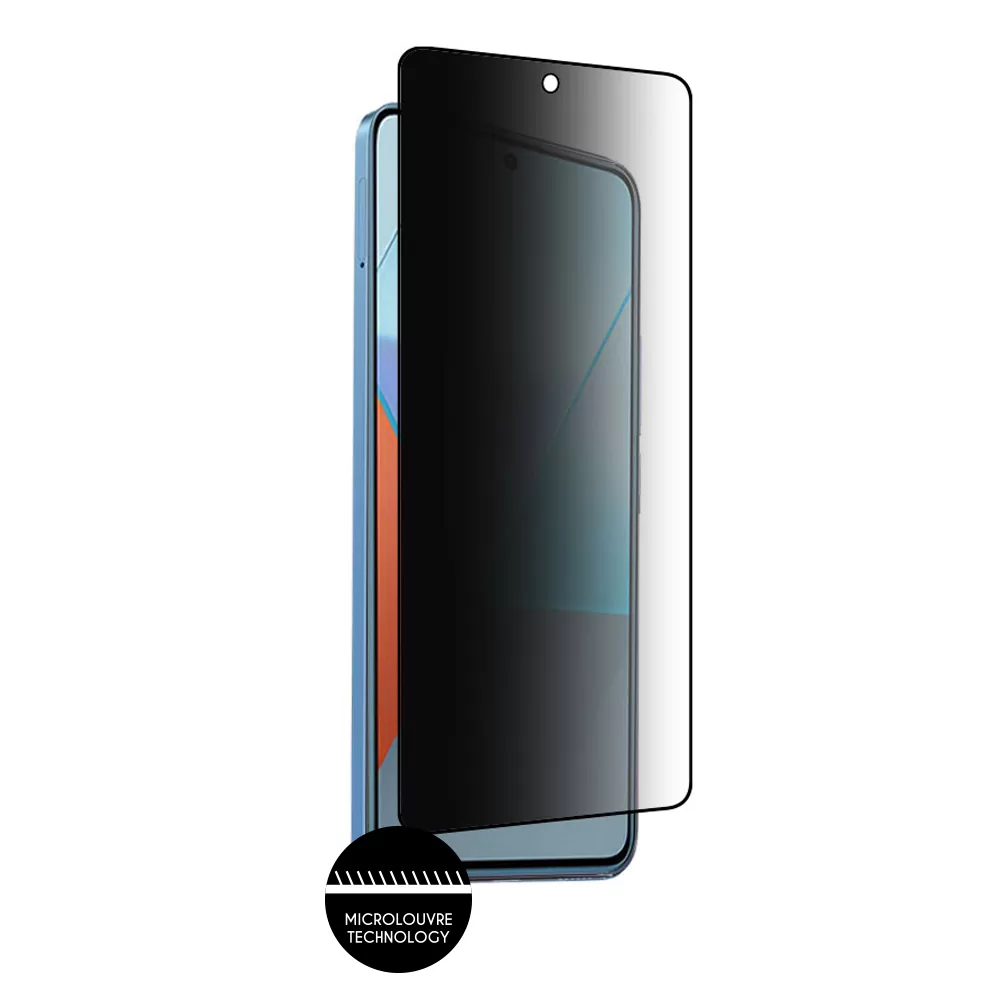 IDOL 1991 PREMIUM PRIVACY ANTISPY TEMPERED GLASS XIAOMI REDMI NOTE 13 PRO 5G 6.67in 9H 0.25mm SEMI CURVED FULL GLUE BLACK - Image 7