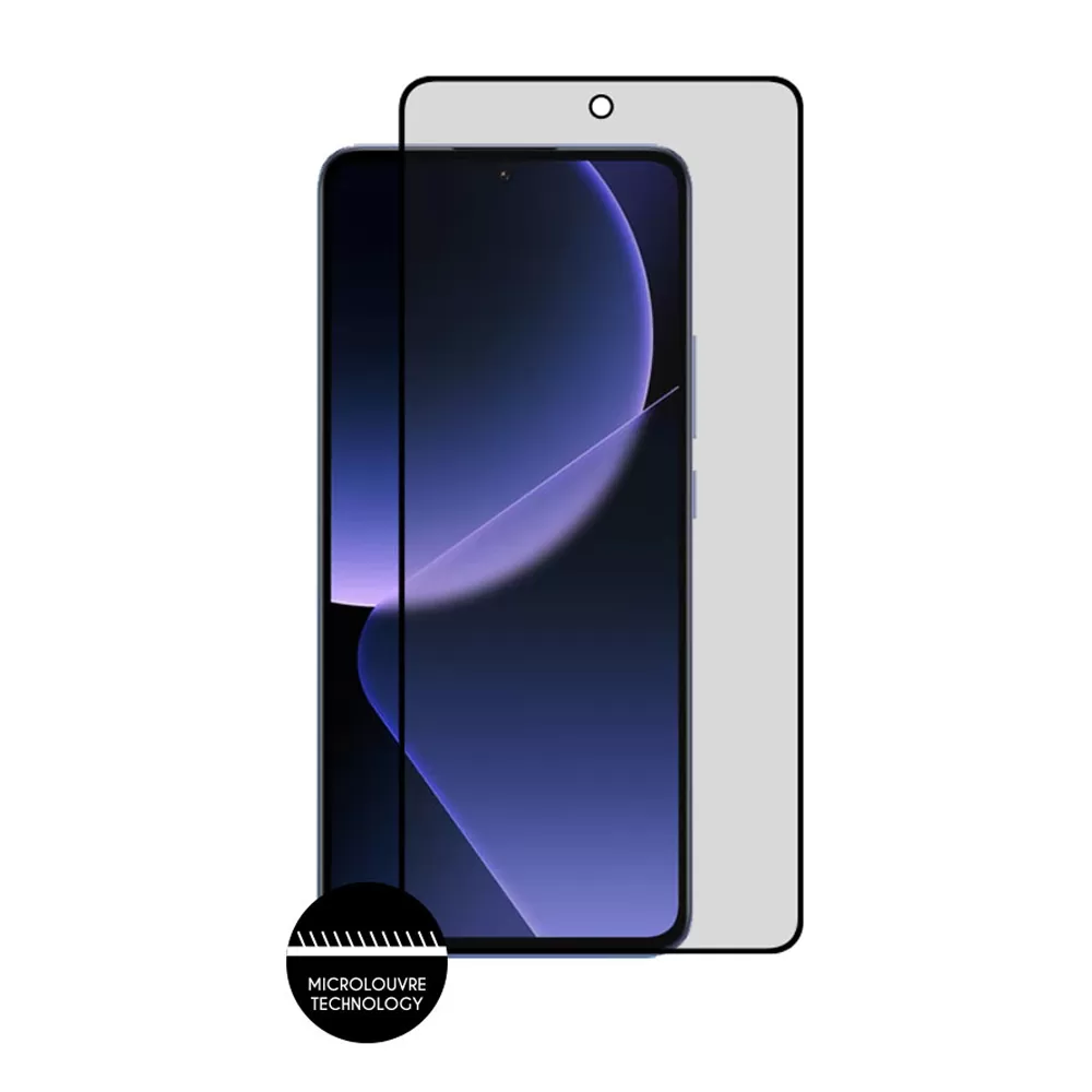 IDOL 1991 PRIVACY ANTISPY TEMPERED GLASS XIAOMI 13T PRO 5G 6.67in 9H 0.25mm SEMI CURVED FULL GLUE BLACK - Image 6