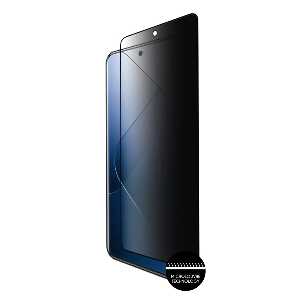 IDOL 1991 PRIVACY ANTISPY TEMPERED GLASS XIAOMI 14 6.36in 9H 0.25mm SEMI CURVED FULL GLUE BLACK - Image 7