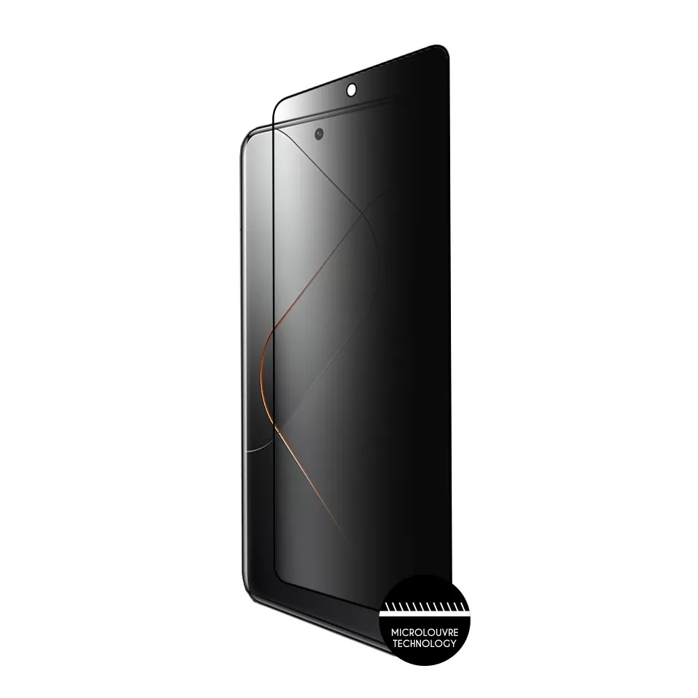 IDOL 1991 PRIVACY ANTISPY TEMPERED GLASS XIAOMI 14 PRO 6.73in 9H 0.25mm SEMI CURVED FULL GLUE BLACK - Image 7