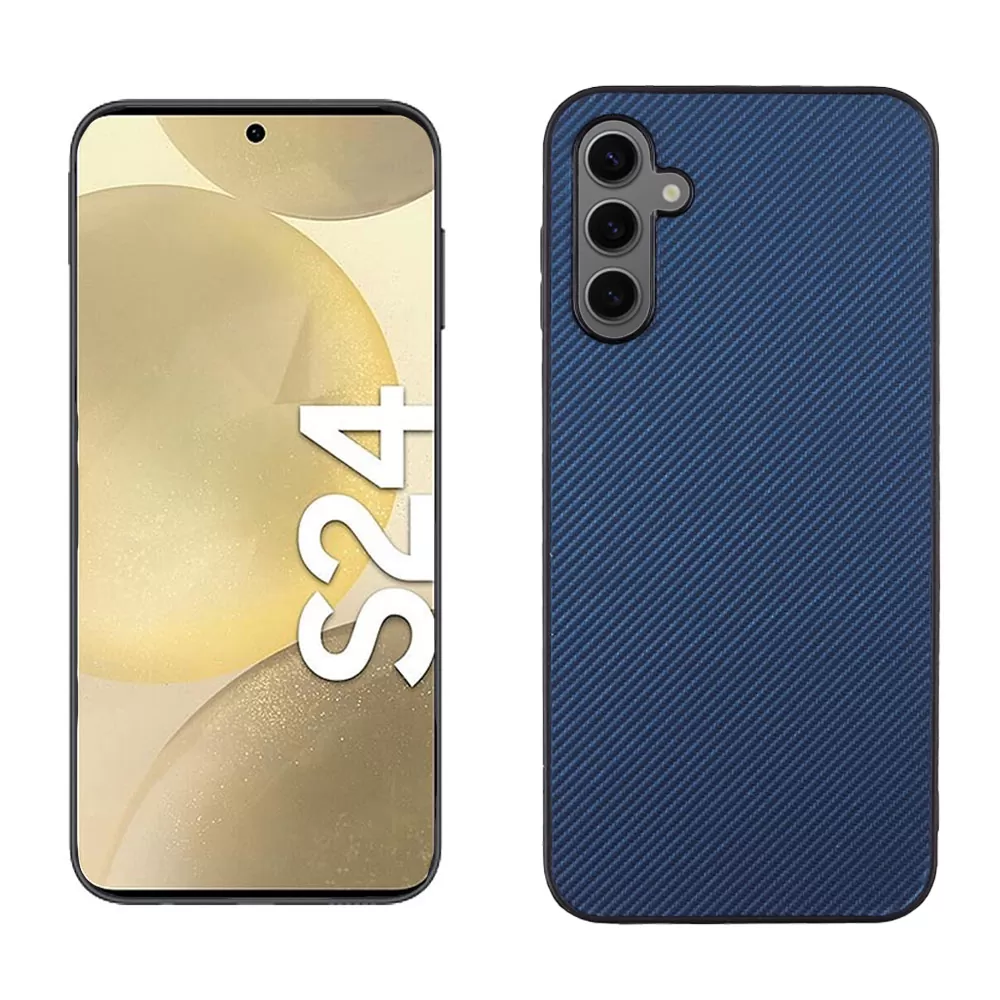 VOLTE-TEL CARBON LIFT ΘΗΚΗ SAMSUNG S24 5G S921 6.2in  CAMERA GUARD BLUE - Image 5