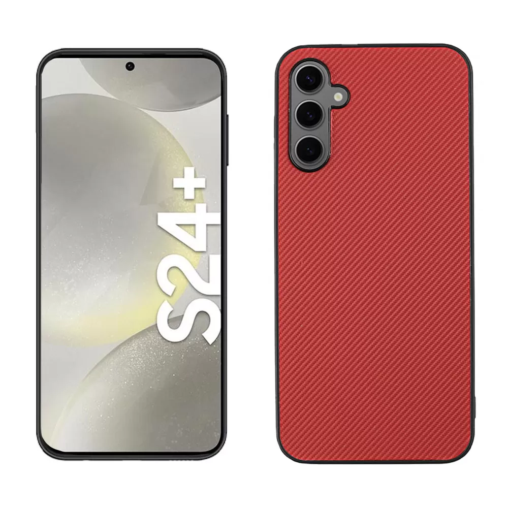 VOLTE-TEL CARBON LIFT ΘΗΚΗ SAMSUNG S24 PLUS 5G S926 6.7in  CAMERA GUARD RED - Image 5