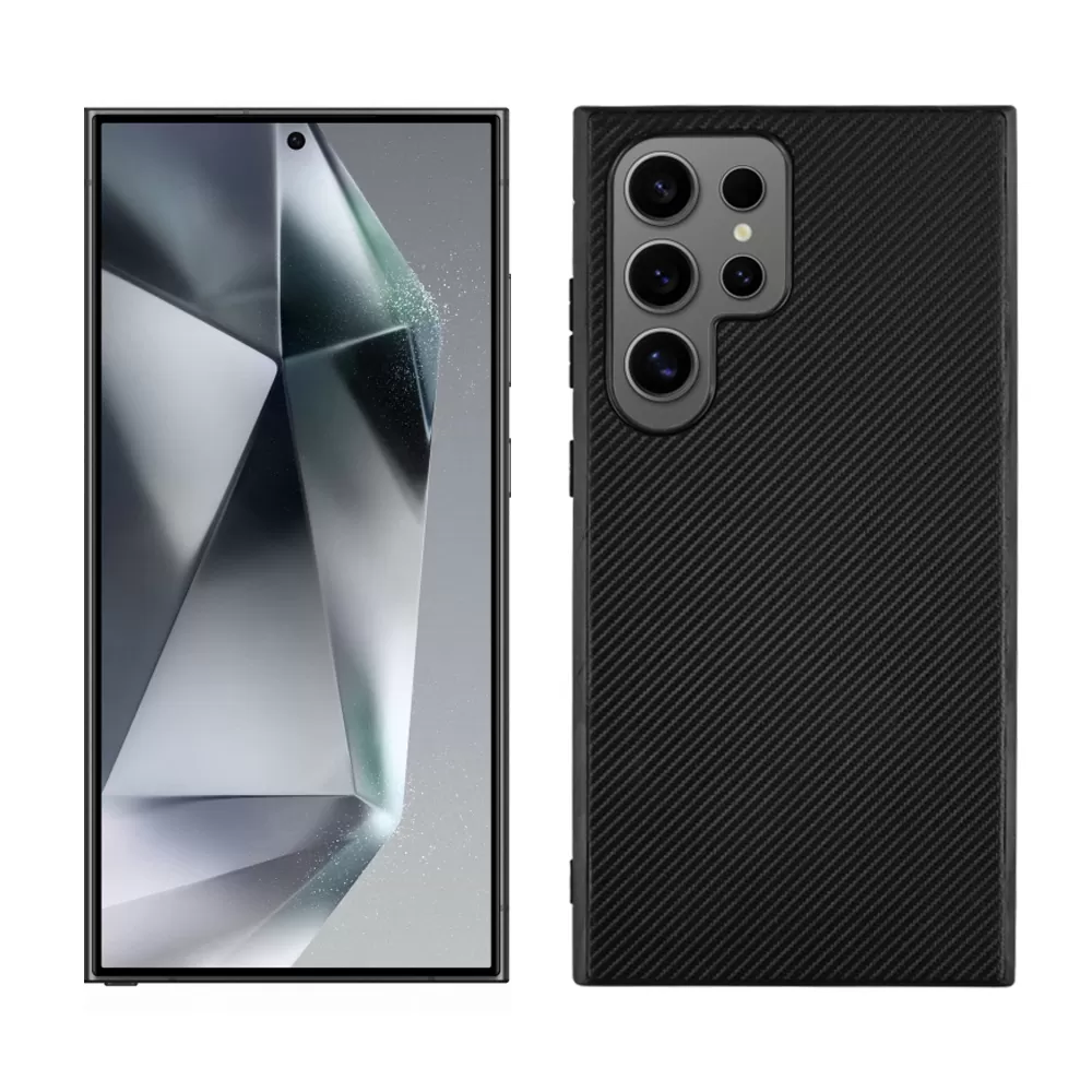VOLTE-TEL CARBON LIFT ΘΗΚΗ SAMSUNG S24 ULTRA 5G S928 6.8in  CAMERA GUARD BLACK - Image 5