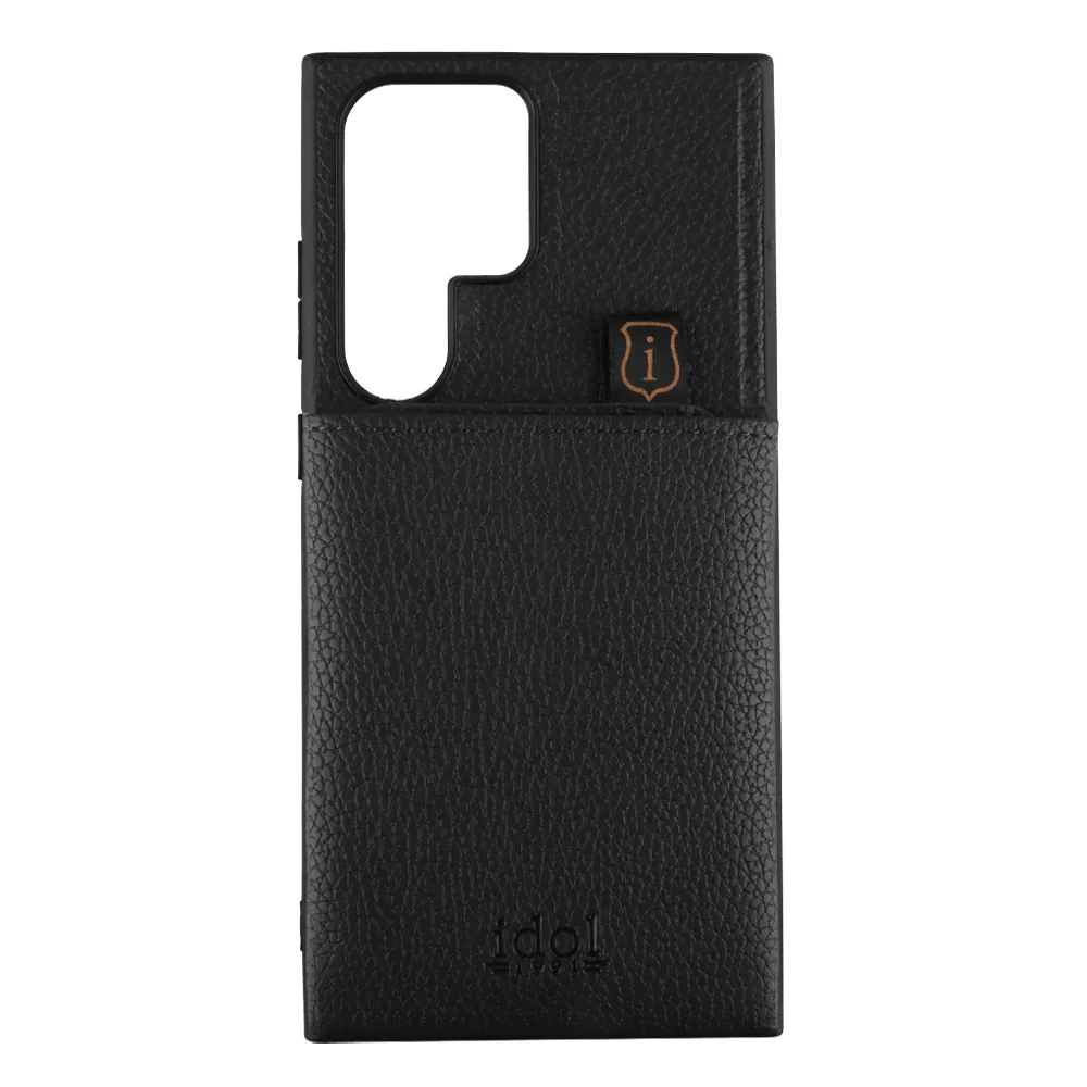 IDOL 1991 ANTI-RFID LEATHER SMART WALLET ΘΗΚΗ SAMSUNG S24 ULTRA 5G S928 6.8in CAMERA GUARD BLACK - Image 7