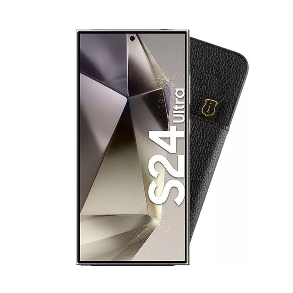 IDOL 1991 ANTI-RFID LEATHER SMART WALLET ΘΗΚΗ SAMSUNG S24 ULTRA 5G S928 6.8in CAMERA GUARD BLACK - Image 5